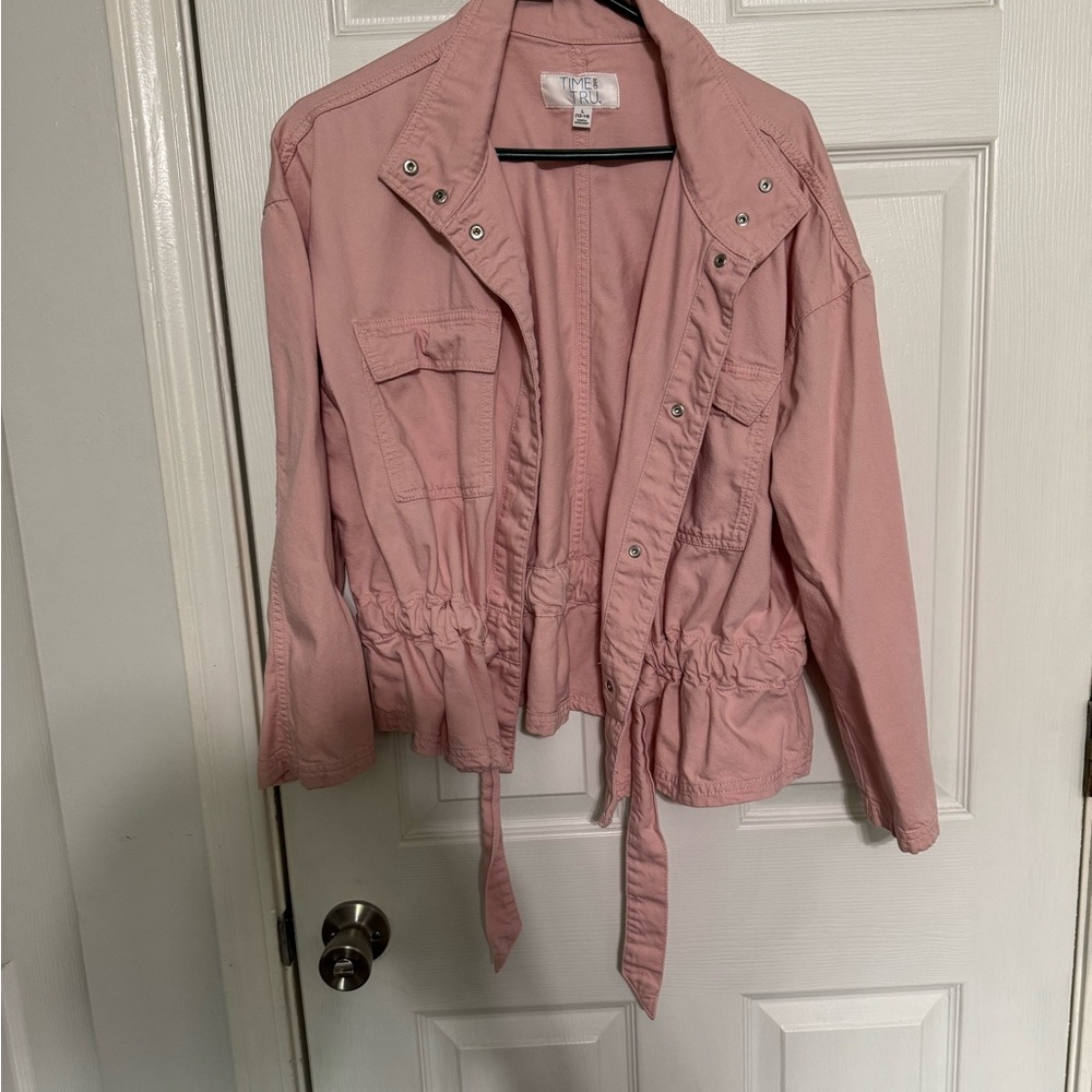 And Pink Utility Jacket With Drawstring Waist - image 1